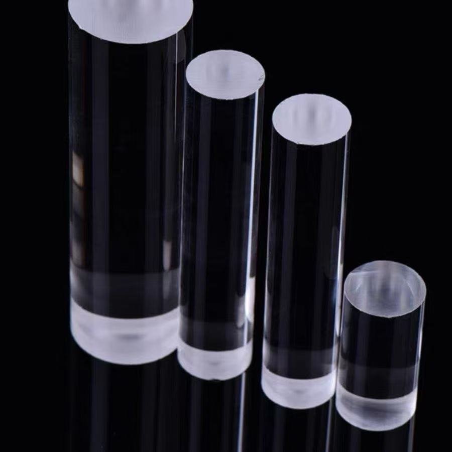 Clear Fused Quartz Rods